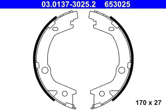Set Brake Pads Hyundai Matrix Fc Ate 03013730252