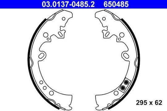 Set Brake Pads Toyota Hilux Iii Pick-up Kun Tgn Lan Ggn Ate 03013704852