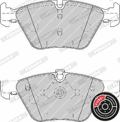 Ferodo Σετ Τακάκια Εμπρός για BMW E87 / E90 / E91 / E92 / E60 / X1