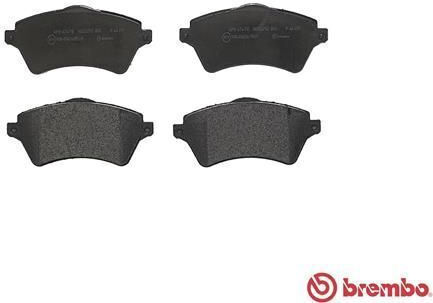 Brembo Спирачна накладка Задни за Land Rover Фрилендър