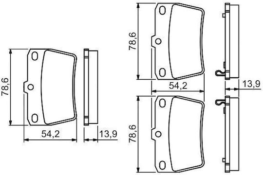 Bosch Disc Brake Pad Set