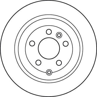 Trw Automotive Brake Disc Rear Right Left Land Rover Freelander 2 2.2d 06.10-14.10 Diameter 302mm Thickness 12mm