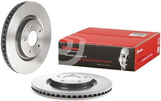 Front Brake Disc Right Left Brembo Nissan X-Trail Renault Koleos 320mm 28mm 5 Holes Internal Vented