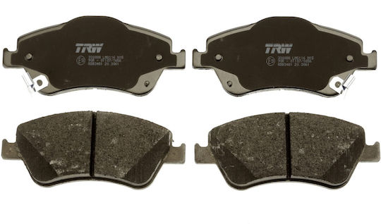 Front Disc Brake Pads Set Trw Automotive Toyota Auris Corolla 1.33-2.2d 10.06-07.14 Height 57.8mm Width 136.8mm Thickness 19mm Wear Sensor Yes