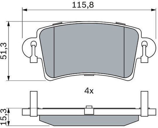 Bosch Disc Brake Pad Set
