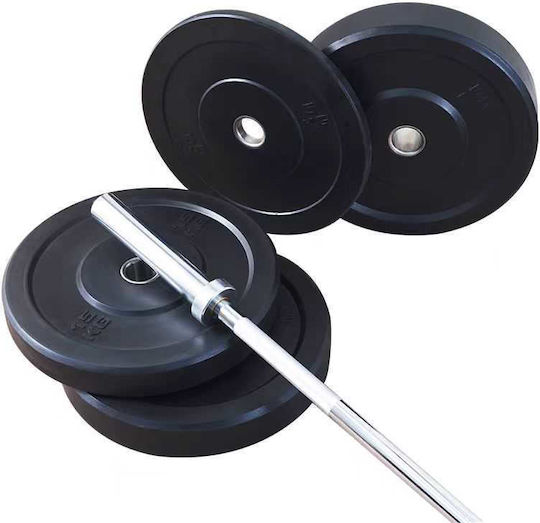 Set Discuri Cauciucate 1 x 25kg