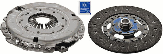 Sachs Clutch Set 250mm Chevrolet Captiva Opel Antara A 2.2d 12.10 23 Teeth 250mm Outer Diameter