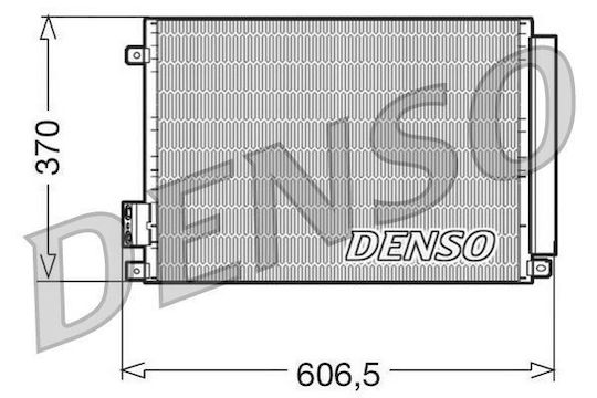 Clima Radiator Fiat 500 312 Denso Dcn09045