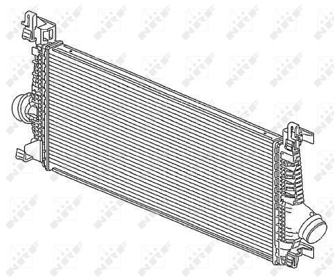 NRF Car Intercooler for Opel Insignia
