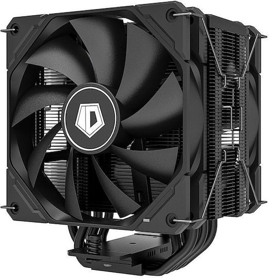 ID-Cooling Ventilator De Răcire CPU Cu Dublu Ventilator Pentru Priza AM4/AM5/1200/115x/1700