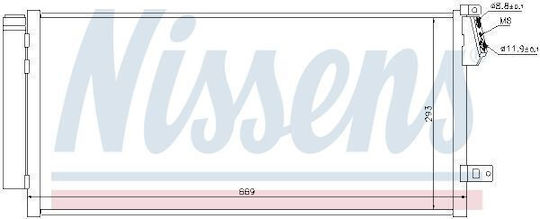 Nissens Air Conditioning Condenser