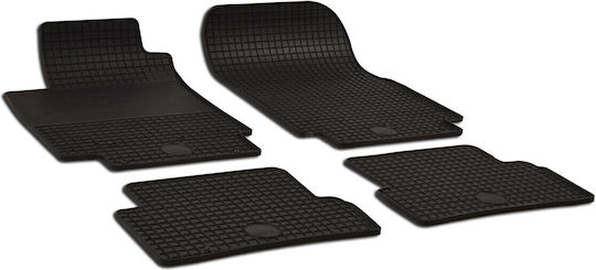 Umbrella Set Covorașe Față și Spate 4buc din Furtun pentru Renault Clio / Modus / Captur - Capturare 2005-2011 Negre