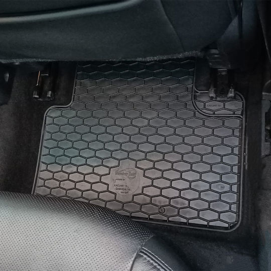 Umbrella Set Covorașe Față și Spate 4buc din Furtun pentru Volkswagen T-Cross 2019 Negre