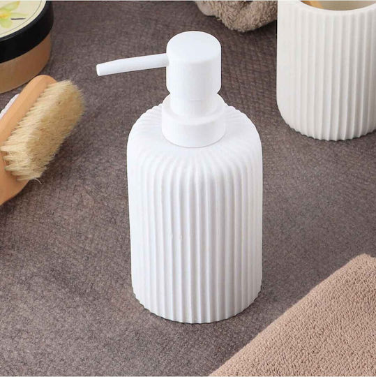 Atmosphera Plastic White Dispenser 230ml