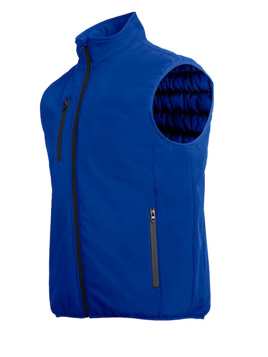 Stenso Bărbați Vestă de siguranță Impermeabilă Softshell Albastru Stenso Bărbați Vestă de siguranță Impermeabilă Softshell Albastru