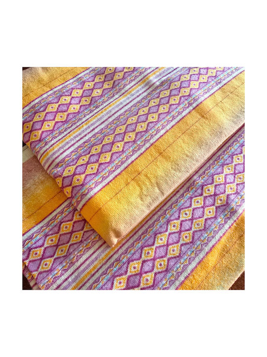 Kotonia Home Set Față de Pernă cu plic de acoperire Multicolor 50x80cm.