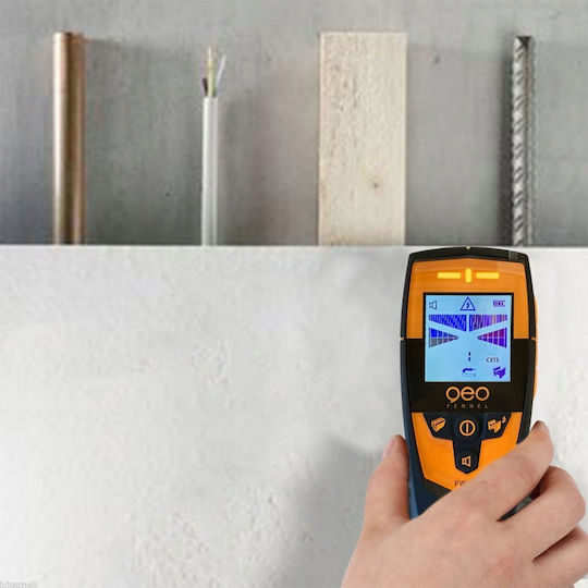Geo Fennel Gmbh FWS 80 Ψηφιακός Ανιχνευτής Καλωδίων, Μετάλλου & Ξύλου με Αυτόνομη Λειτουργία Βαθμονόμησης
