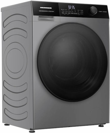 Heinner Mașină de Spălat Rufe 9kg 1400 Rotiri Gri HWM-HMK9014IVTA+++