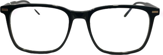 Alexander Wintsch Aw6214 C2 Men's Acetate Prescription Eyeglass Frames Square Black
