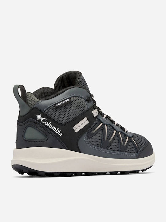 Kinder Wanderschuhe Wasserdicht Schwarz ->