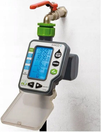 Rain Amico+ Battery Faucet Irrigation Programmer 1 Output