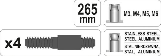 Vorel 70270 Riveter Gun Length 265mm
