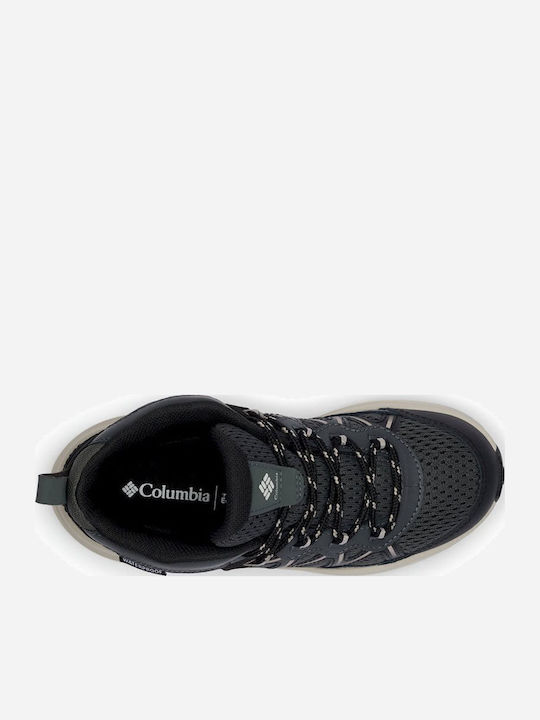 Kinder Wanderschuhe Wasserdicht Schwarz ->