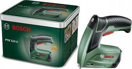 Bosch Battery Stapler Gun PTK 3.6 Li 3.6V 1x1.5Ah for Staples
