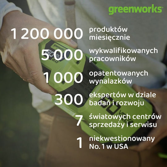 Greenworks Καρφωτικό Μπαταρίας για Καρφιά
