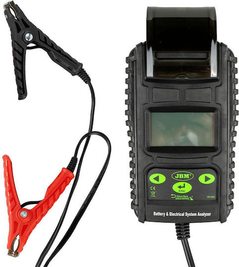 JBM 52233 Ψηφιακό Battery Tester με Κροκοδειλάκια