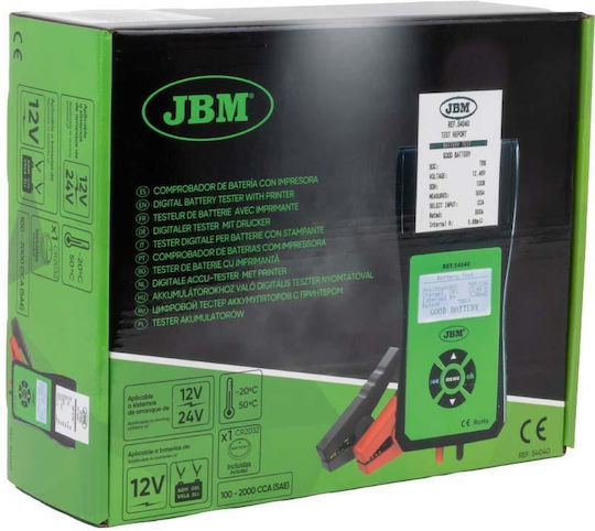 JBM Αναλογικό Battery Tester