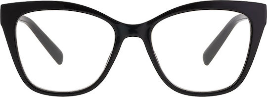Brilo Reading Glasses +1.00 in Black color BR076BLACK1.00