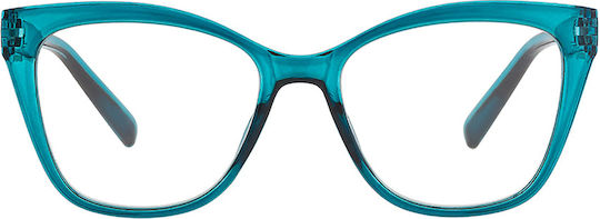 Brilo Reading Glasses +2.00 in Turquoise color BR076TURQUOISE2.00