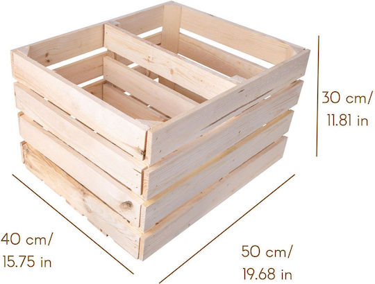 Creative Διακοσμητικό Κήπου Ξύλινο JANCDSKRZYNKANATURALP50x40x30FBM Creative Διακοσμητικό Κήπου Ξύλινο JANCDSKRZYNKANATURALP50x40x30FBM