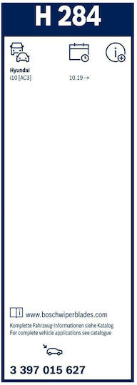 Bosch Πίσω Υαλοκαθαριστήρας Αυτοκινήτου 280mm