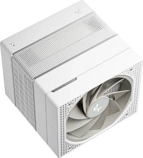 Deepcool Assassin IV VC ELITE Ψύκτρα Επεξεργαστή Διπλού Ανεμιστήρα για Socket AM4/AM5/115x/1700 Λευκή
