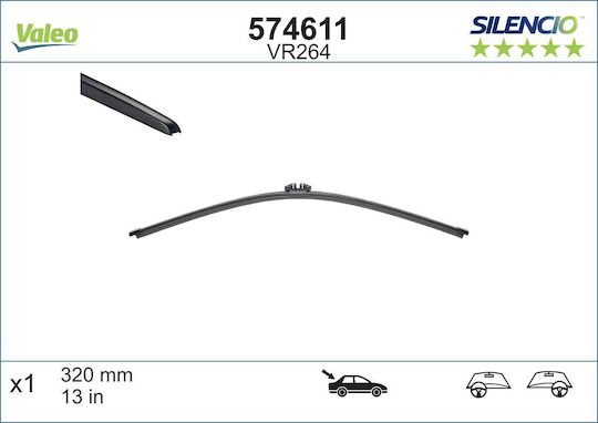 Valeo Silencio X.trm Ștergător Auto Partea Din Spate 320mm