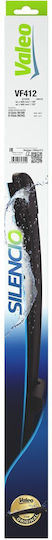 Valeo Silencio X.trm x2 Front Set Car Wiper Blades 650mm 580mm for Renault Clio