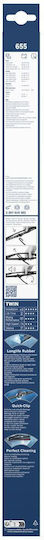 Bosch 655 Set Frontal Lamele Ștergătoare Auto 650mm/550mm