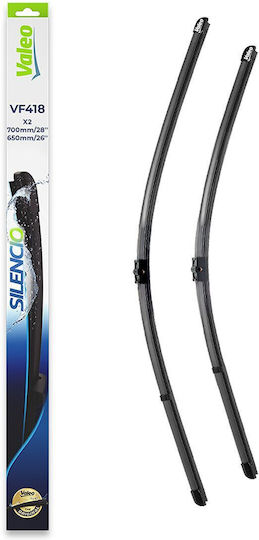 Valeo Silencio X.trm Front Set Car Wiper Blades 700mm Passenger Wiper Length