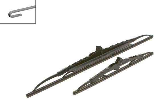 Bosch Blade Twin Spoiler Σετ Μπροστινοί Υαλοκαθαριστήρες Αυτοκινήτου 530mm/340mm