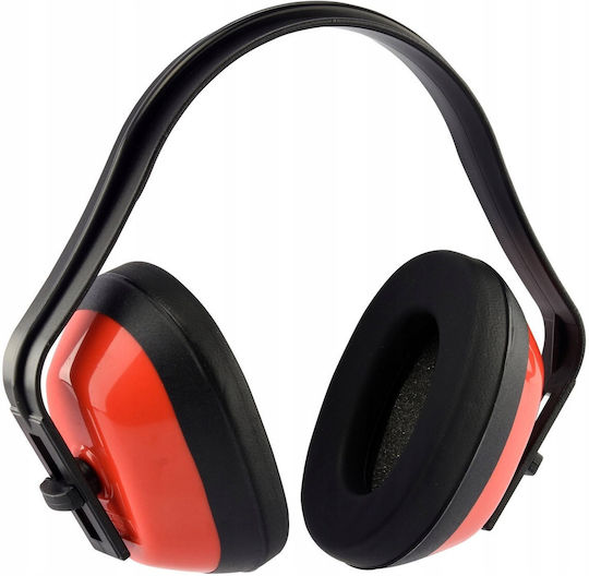 Geko G81069J Earmuffs with Band Red