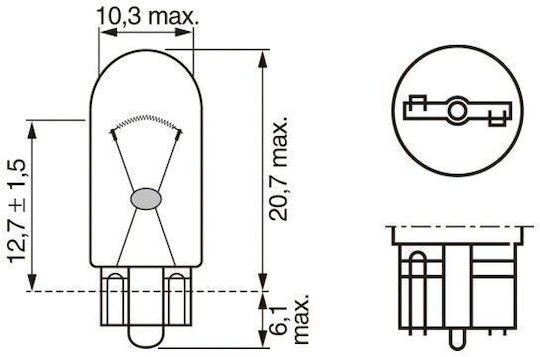 Bulb Wy5w 12v