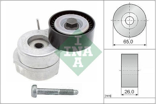 Multi-Gurt Spanner Alfa Romeo Mito Fiat 500 500c 500l 500x Doblo Fiorino 1.3d 06.03 Ina 65mm 26mm