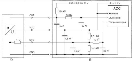 Bosch Air Pressure Sensor