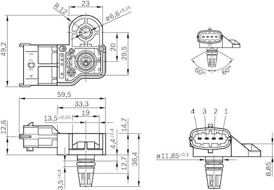 Bosch Air Pressure Sensor
