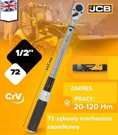 Hikoki Torque Wrench 1/2" 20-120 Nm
