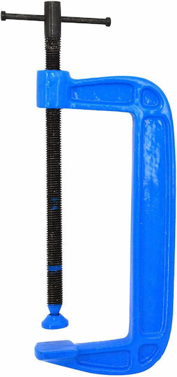 AWTools Fixed Vise Made of Cast Iron with Maximum Opening 200mm