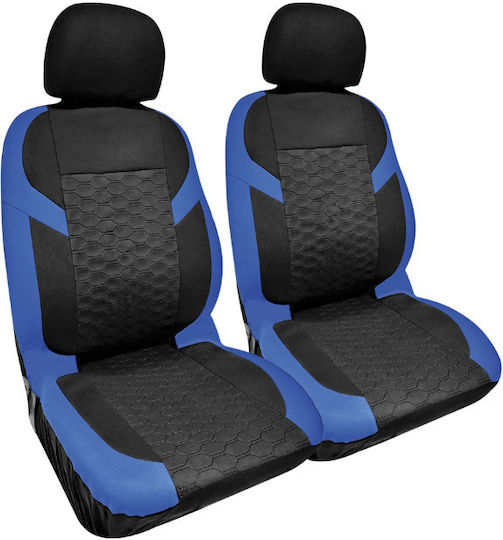 Ototop Front Car Covers 2pcs Polyester Blue / Blue