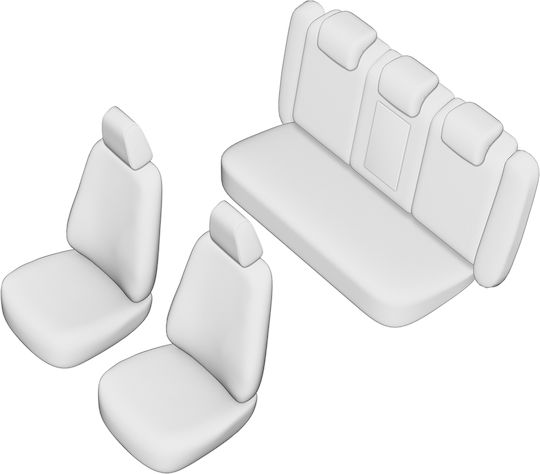 Umbrella Set De Huse Pentru Scaune Auto Audi A4 Negre